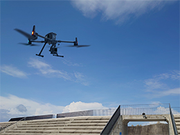 UAV(Matrice300 RTK)による　レーザー測量、写真測量